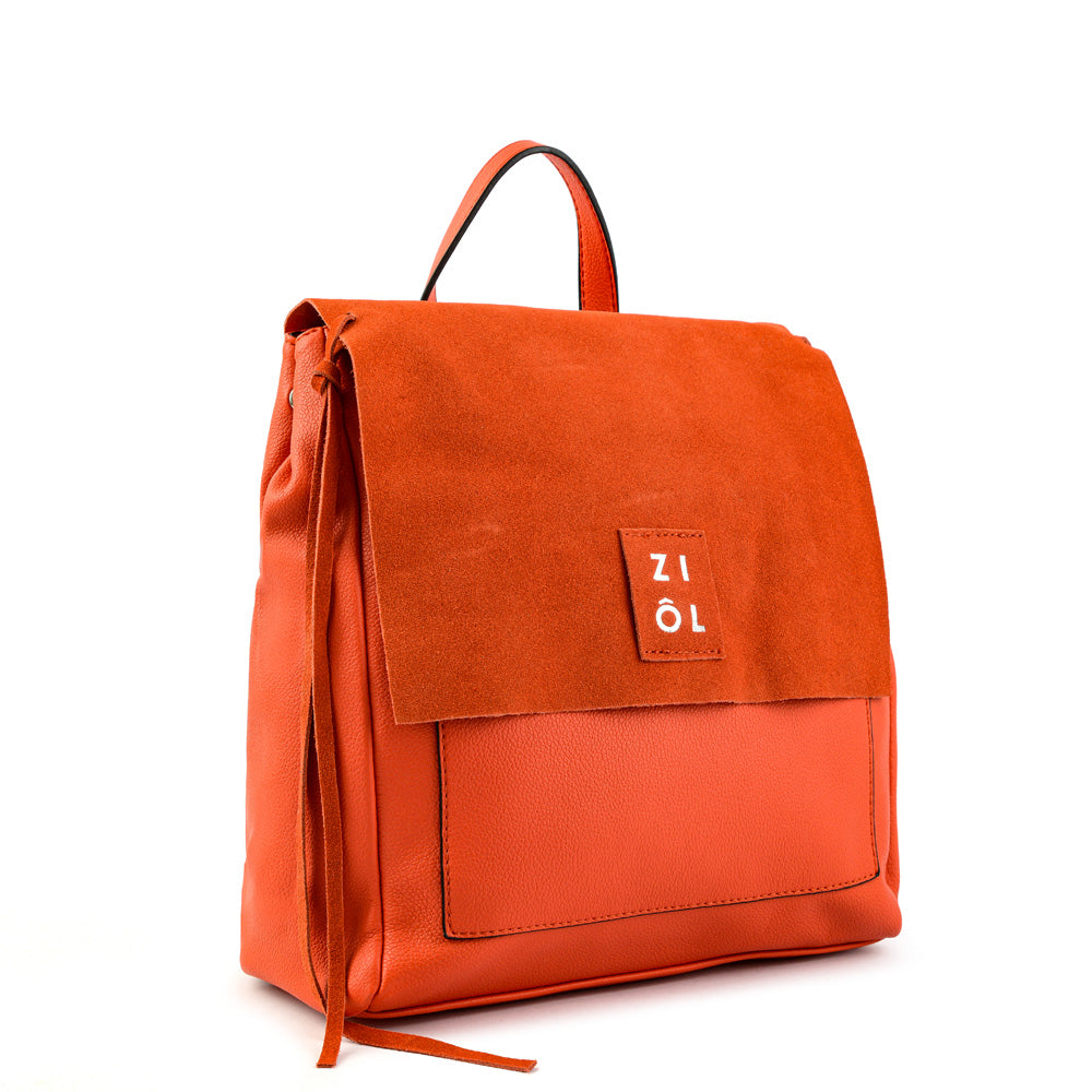 Mochila Mediana Adelia Rojo Tomate