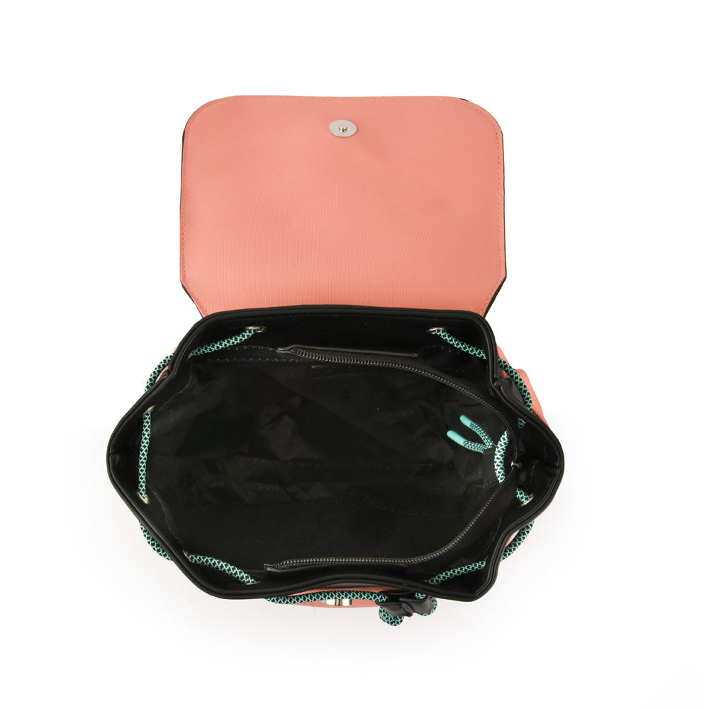 Mochila Lina Coral/Sandia